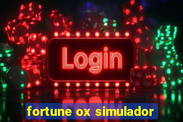 fortune ox simulador